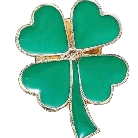Brand New Shamrock Enamel Pin - Picture 13 of 16